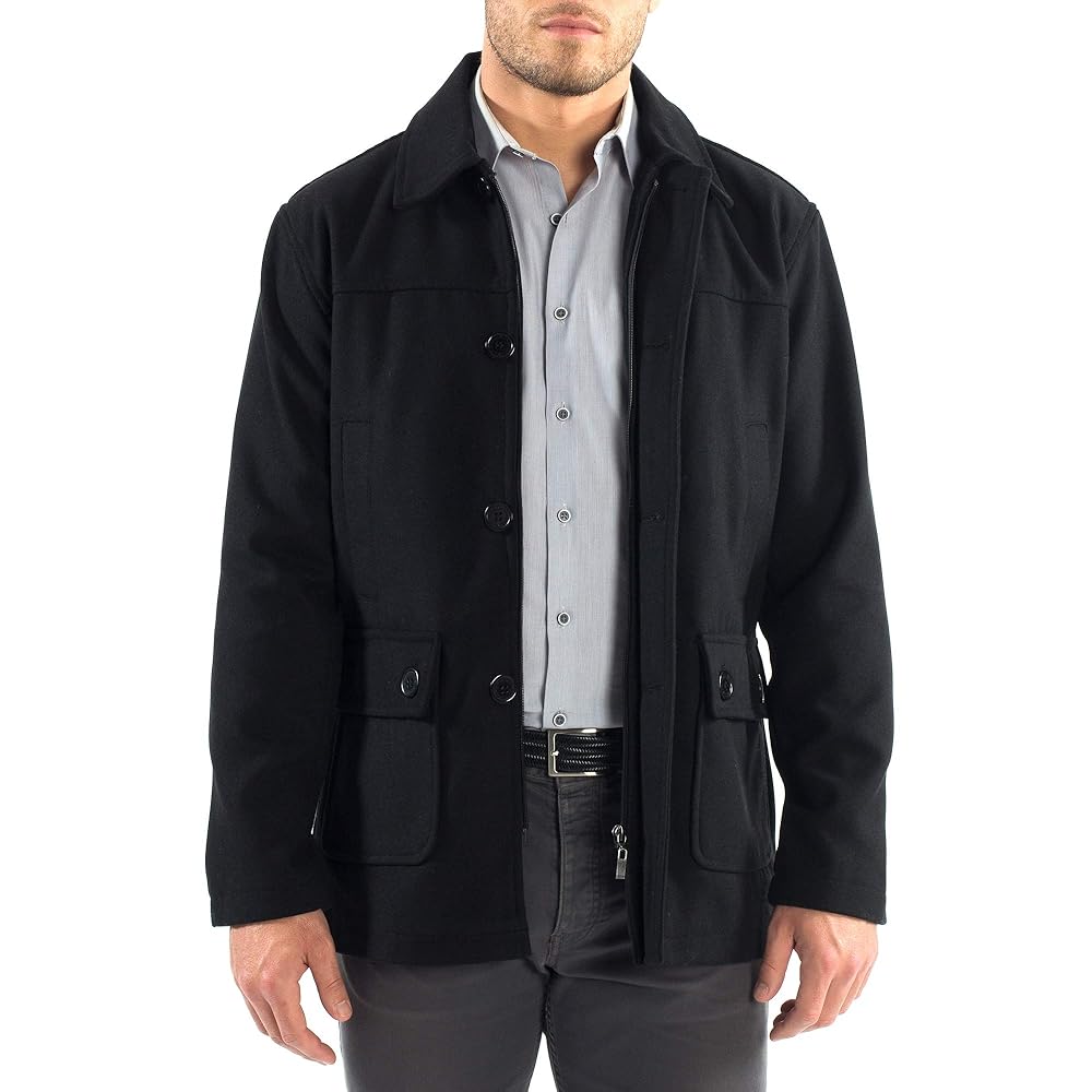 ジャケット・アウター 2014fw Supreme Dry Wax Barn Coat Black L ジャケット・アウター 2014fw Supreme Dry Wax Barn Coat Black